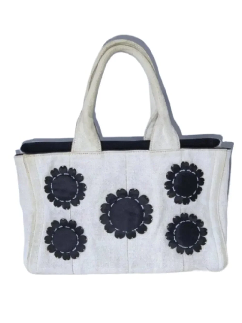 Prada Canapa sunburst large EUC COA